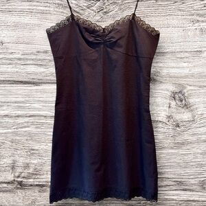 GAP Black Cami Sundress Size 14 Y2K